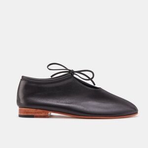 Martiniano Black Leather Booties in Size 36